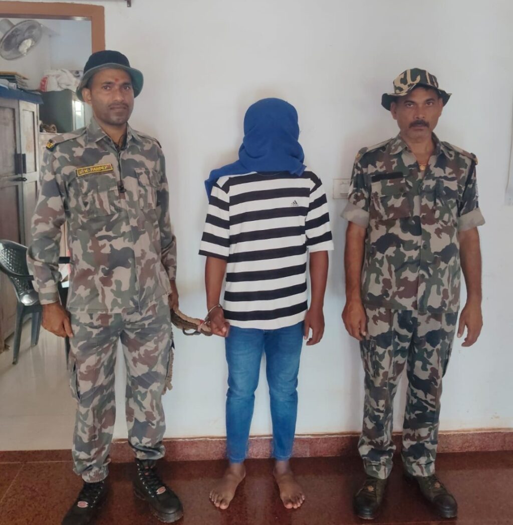 दुष्कर्म का आरोपित गिरफ्तार