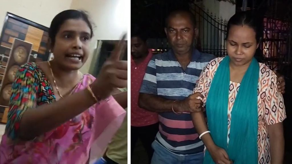 पंचायत में हिसाब मांगने पर बवाल तृणमूल प्रधान पर मारपीट का आरोप 01