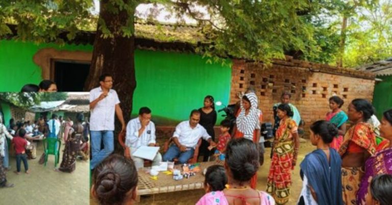 स्वास्थ्य विभाग ने लगाया शिविर