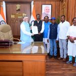 राज्यपाल से मिला आदिवासी सरना विकास समिति का शिष्टमंडल