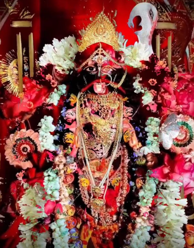 काली पूजा पंडाल