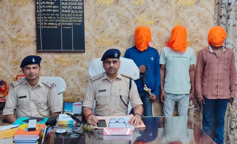 तीन शूटर गिरफ्तार