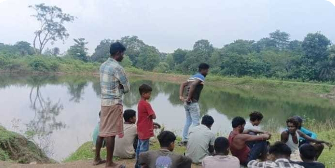 तालाब में डूबने से मौत