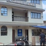 चंद्रा आवास में हवाई फायरिंग