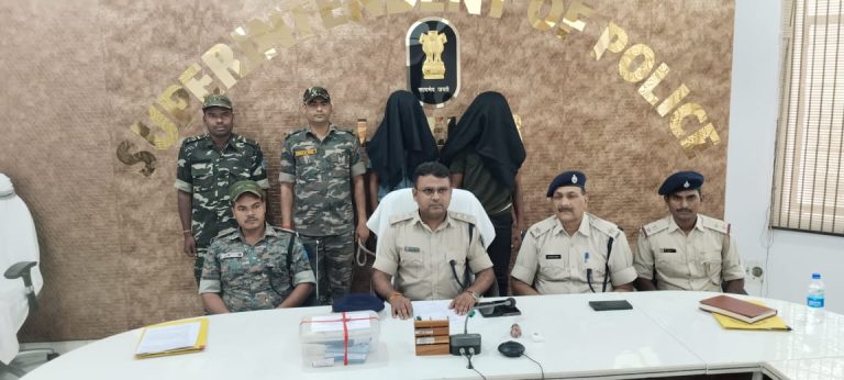 दो अपराधी पिस्टल के साथ गिरफ्तार