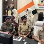 तीन आरोपित गिरफ्तार