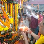 नृसिंह स्थान मंदिर में किया दर्शन एवं पूजन