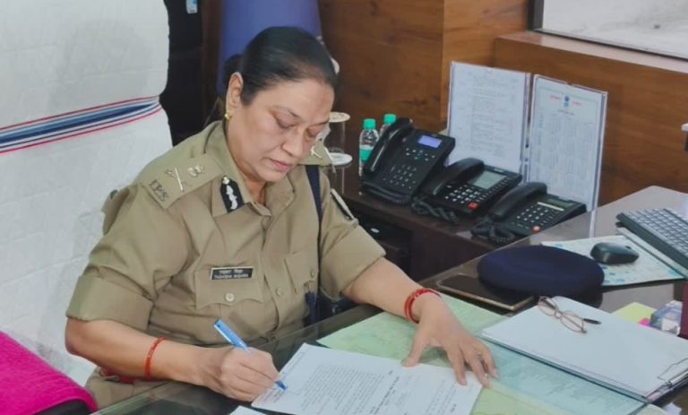 महिला डीजीपी तदाशा मिश्रा