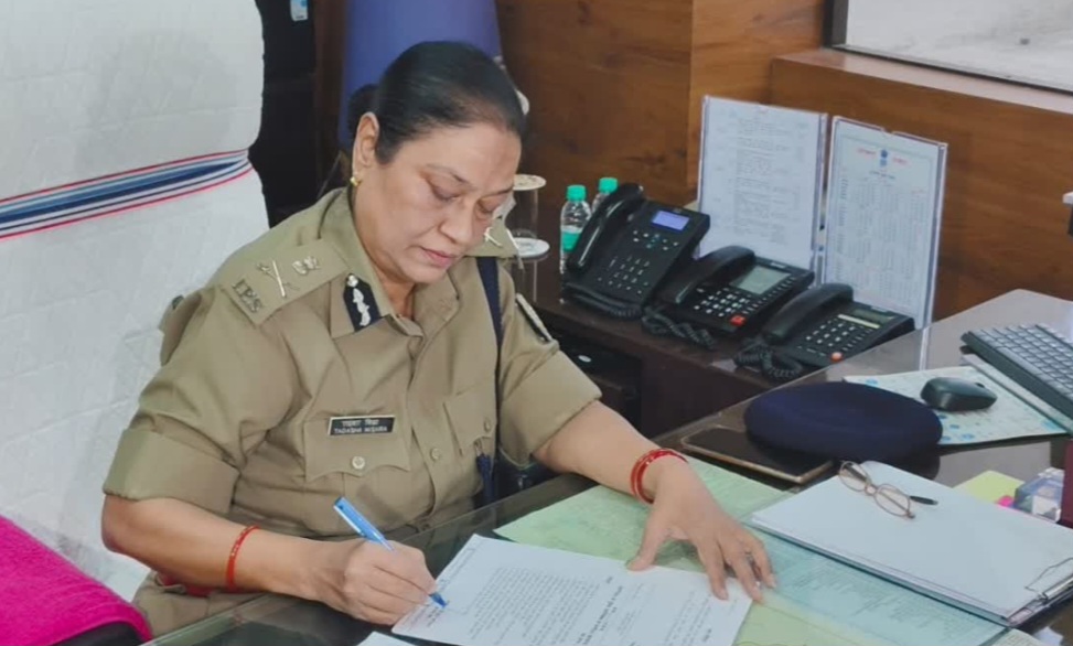 महिला डीजीपी तदाशा मिश्रा