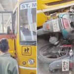 ड्राइवर हुआ बेहोश अनियंत्रित हुई गाड़ी