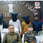 तीन तस्कर गिरफ्तार