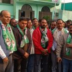 आम आदमी पार्टी के लोगों ने झामुमो का दामन थांमा