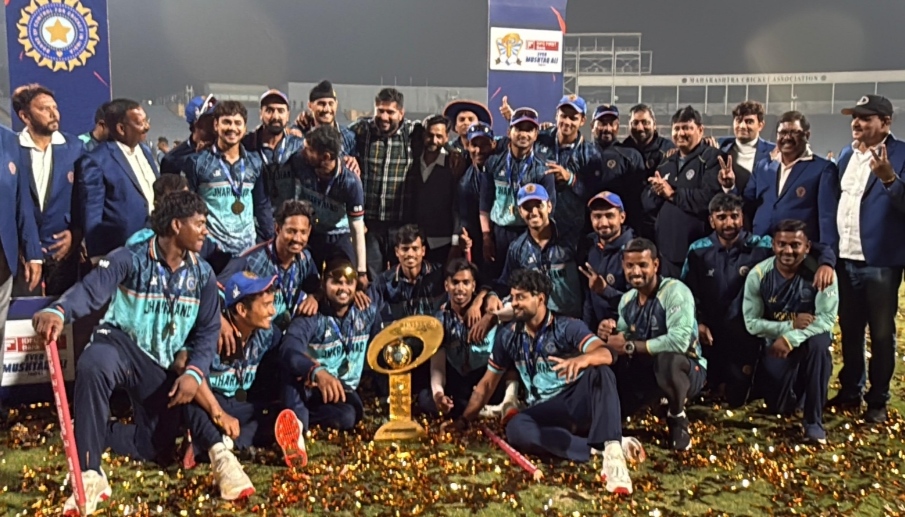 झारखंड की क्रिकेट टीम ने जीती सैयद मुश्ताक अली ट्रॉफी 01