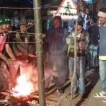 नगर परिषद ने की अलाव की व्यवस्था