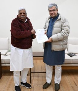 रेलमंत्री से मिले पलामू सांसद