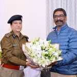 सोरेनमुख्यमंत्री से डीजीपी ने की मुलाकात