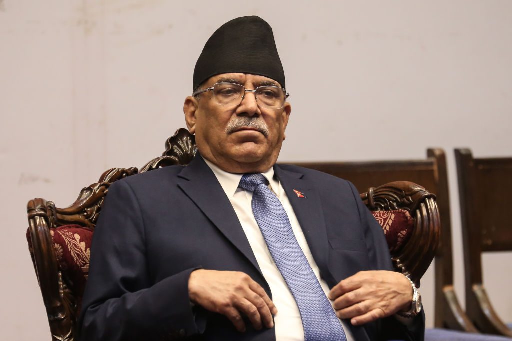 Nepal Prime Minister Pushpa Kamal Dahal