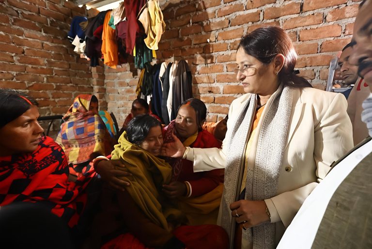 केंद्रीय मंत्री अन्नपूर्णा देवी,