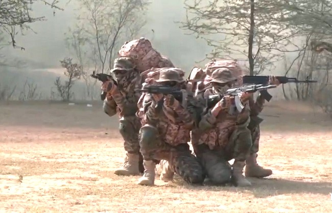 सेना की नई 'भैरव फोर्स' राजस्थान में तैनात 01