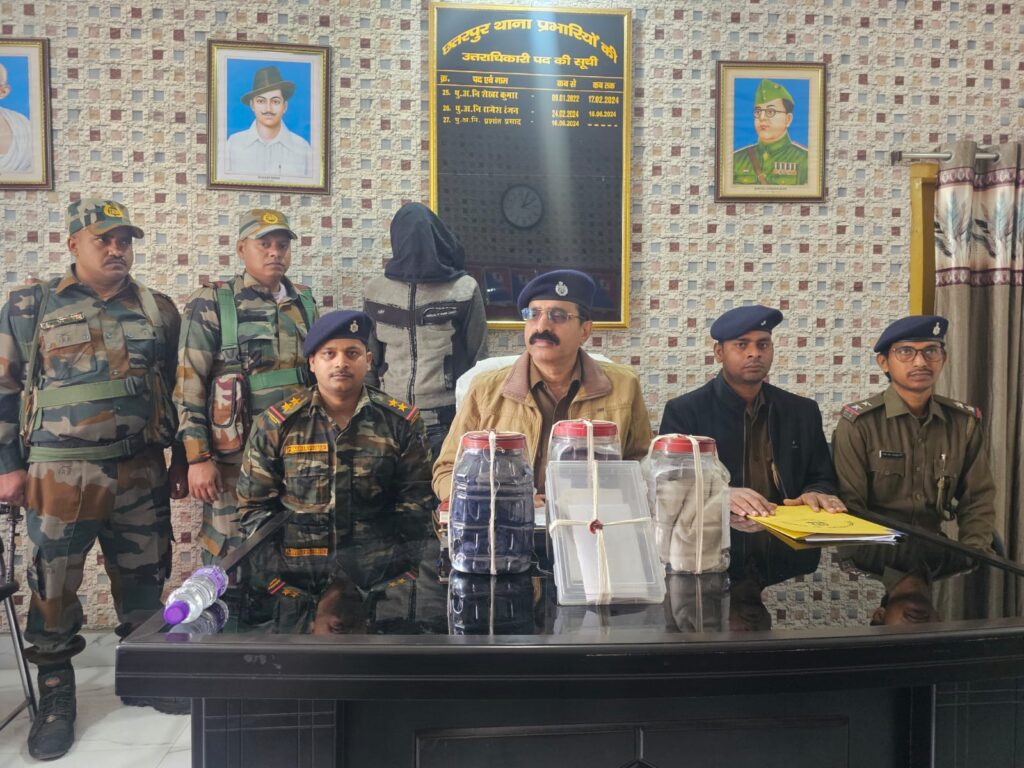 चाकू मारने वाला गिरफ्तार