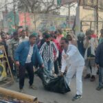 ट्रक की चपेट में आने से एक व्यक्ति की मौत