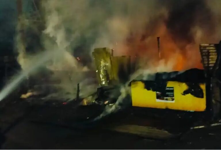 होटलों में लगी आग