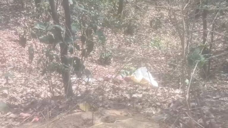 अज्ञात महिला का शव बरामद