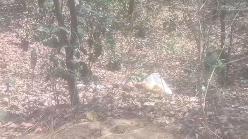 अज्ञात महिला का शव बरामद