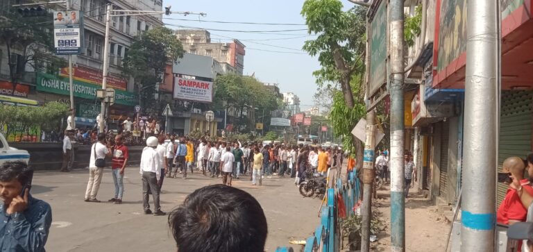 कोलकाता में भाजपा-तृणमूल कार्यकर्ताओं में झड़प