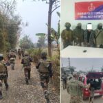 मणिपुर अलग-अलग क्षेत्रों से पांच उग्रवादी गिरफ्तार