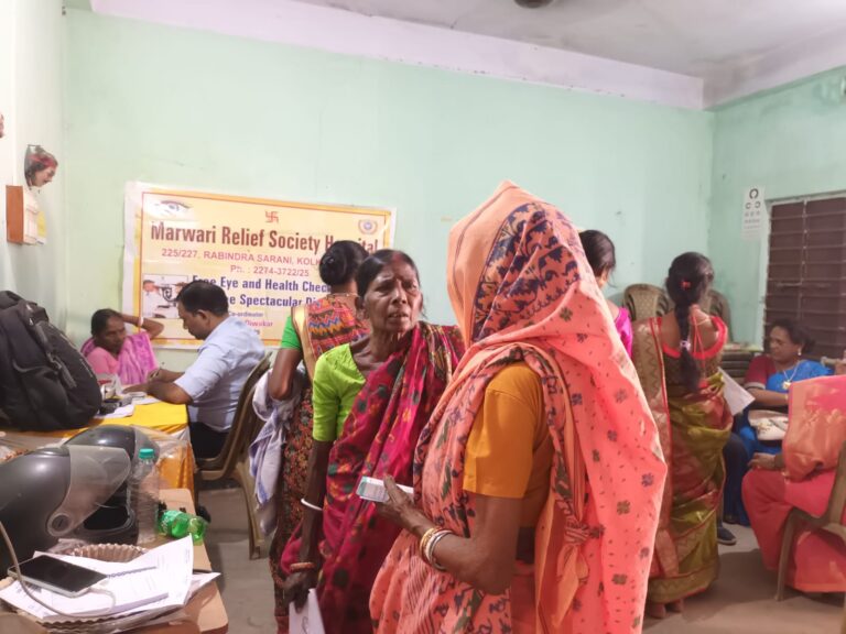 मारवाड़ी रिलीफ सोसायटी शिविर