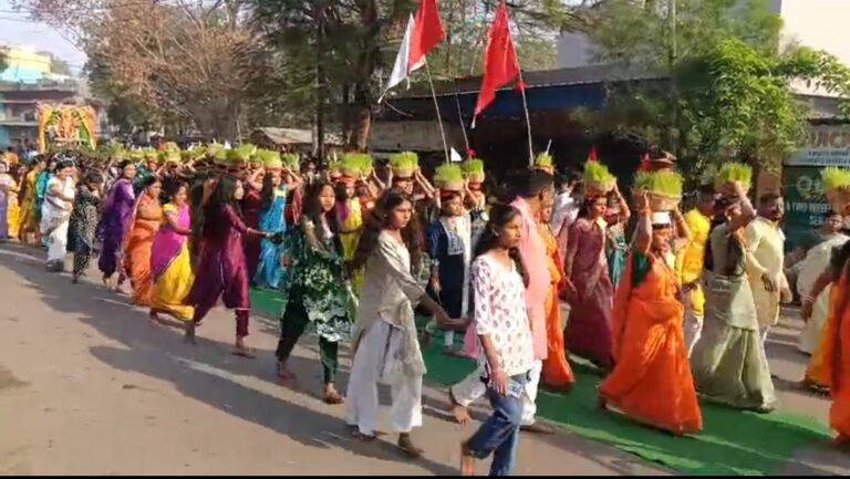 रामनवमी और नवरात्रि पर भव्य जवारा शोभायात्रा