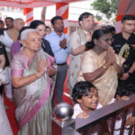 राष्ट्रपति मुर्मु ने नीम करौरी बाबा आश्रम पहुंचकर माथा टेका