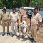 264 बोतल अवैध विदेशी शराब बरामद