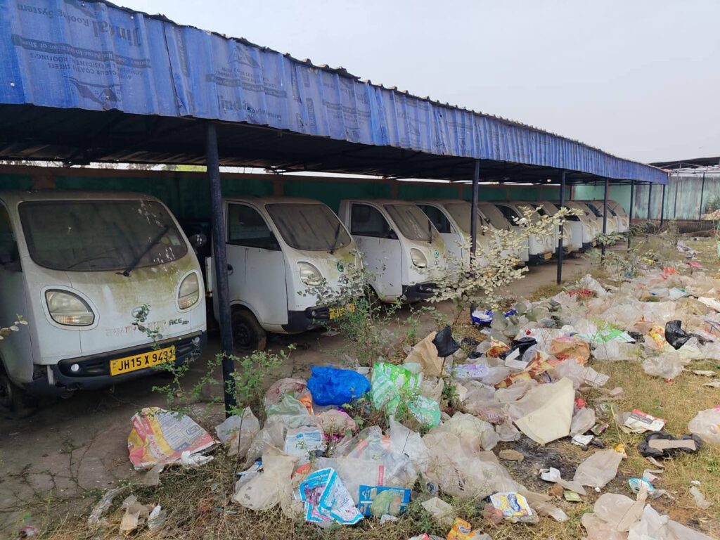 चरे में तब्दील हुई कचरा प्रबंधन योजना,