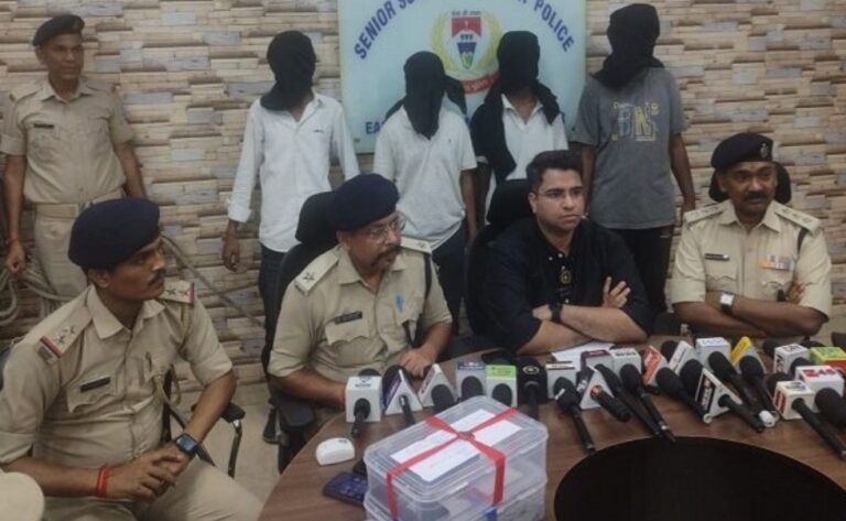 चार आरोपित गिरफ्तार