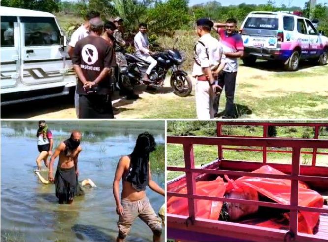 डैम से शव बरामद