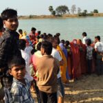 तालाब में डूबने से मां और दो बेटियों की मौत