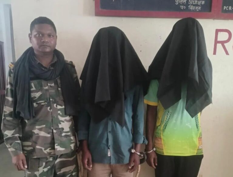 दो आरोपित गिरफ्तार