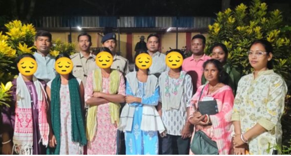 क्रधरपुर रेलवे स्टेशन पर मानव तस्करी का प्रयास नाकाम, नौ नाबालिग बच्चों को बचाया गया