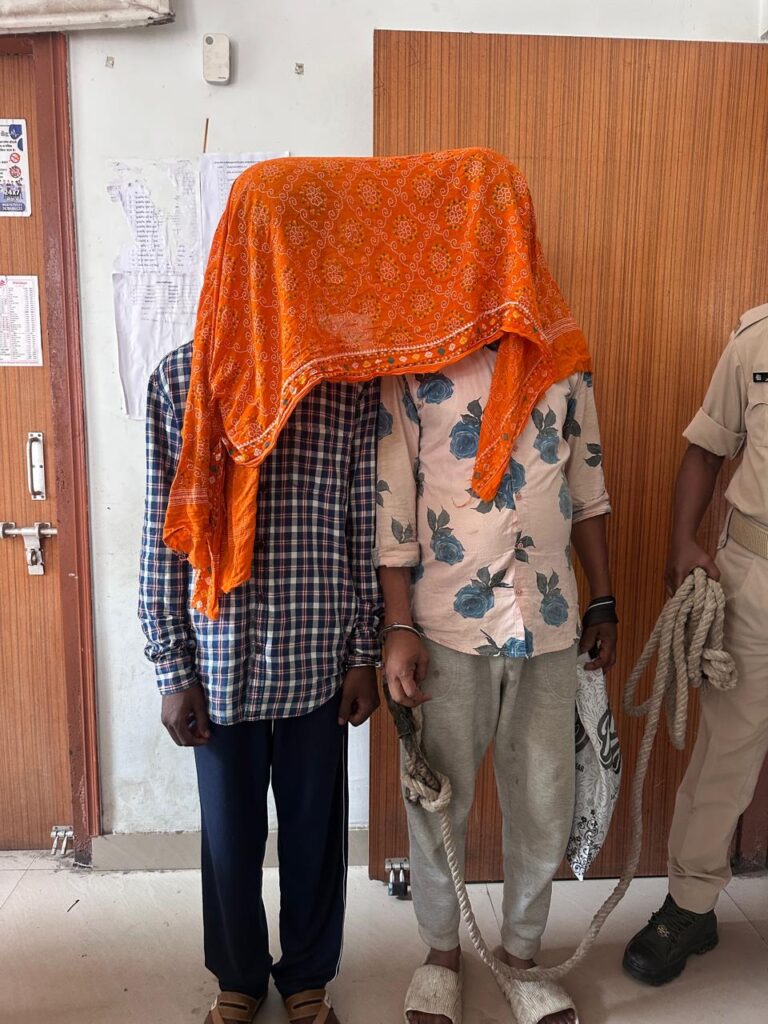 दो आरोपित गिरफ्तार