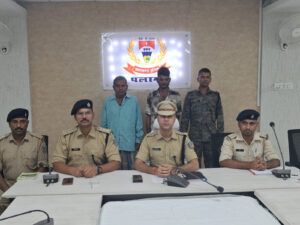 दो आरोपित गिरफ्तार