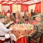 राजस्थान सीमा पर पहुंचे अमित शाह