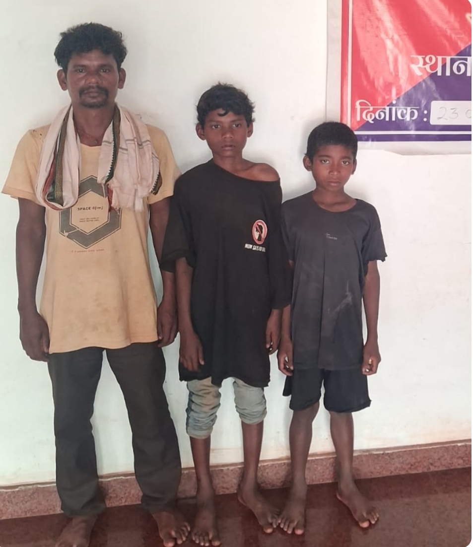 लापता बच्चे सकुशल बरामद