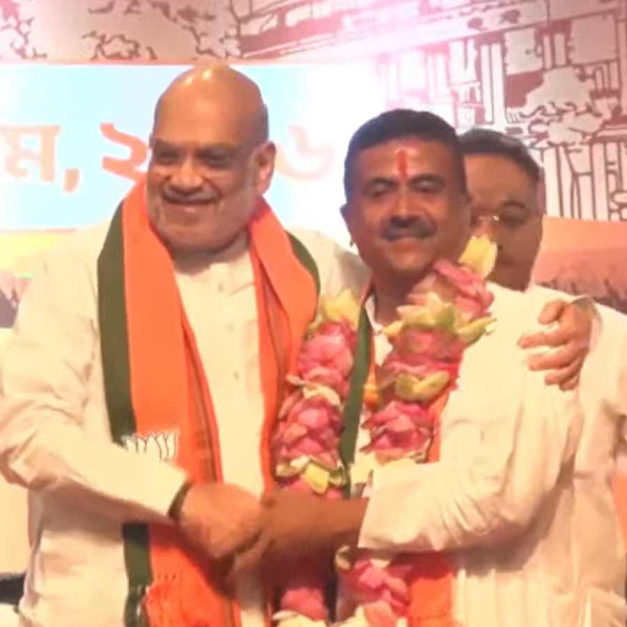 शुभेंदु अधिकारी चुने गए भाजपा विधायक दल के नेता