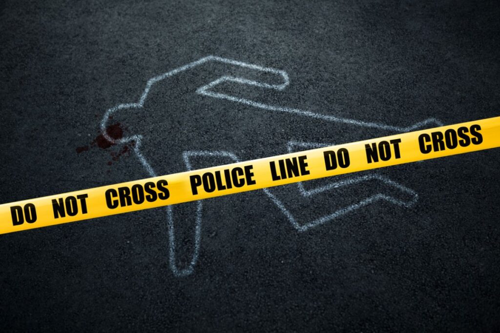 Police line