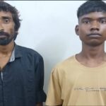 चाेरी की बाइक के साथ दाे गिरफ्तार