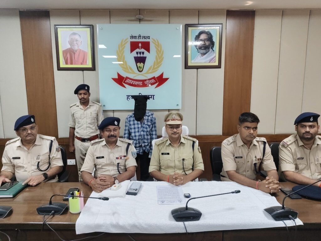 हत्या का आरोपित गिरफ्तार