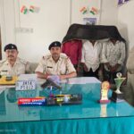 तीन अपराधी गिरफ्तार
