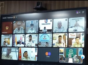 तीन राज्यों के पुलिस अधिकारियों की अंतरराज्यीय बैठक